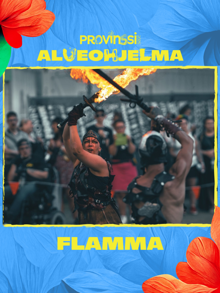 Alueohjelma Flamman tulilshow